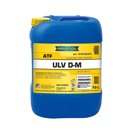 Olej do prevodovky RAVENOL 1212108-010-01-999