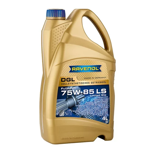 Olej do manuálnej prevodovky RAVENOL DGR SAE 75W.85 GL-5 LS 4L