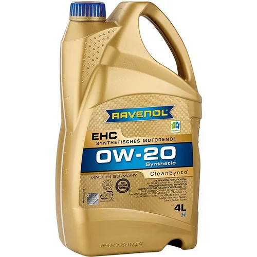 Motorový olej RAVENOL EHC SAE 0W-20 4L