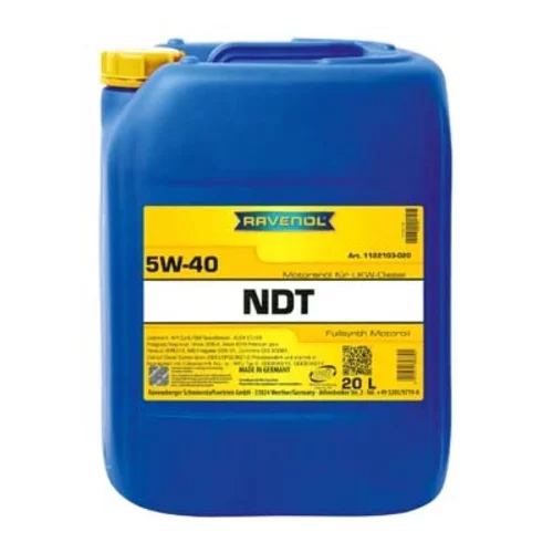 Motorový olej 1122103-020-01-999 /RAVENOL/