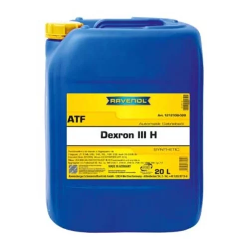Olej do automatickej prevodovky RAVENOL ATF DEXRON III H 20L