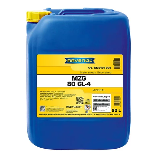 Olej do prevodovky RAVENOL 1223101-020-01-999