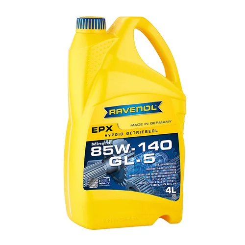 Olej do manuálnej prevodovky RAVENOL EPX SAE 85W-140 GL-5 4L