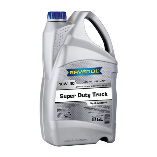 Motorový olej pre nákladné vozidlá RAVENOL SDT SUPER DUTY TRUCK SAE 10W-40 5L