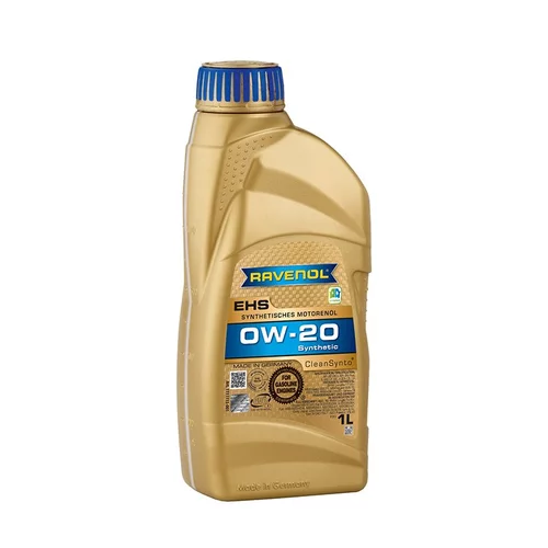 Motorový olej RAVENOL EHS SAE 0W-20 1L
