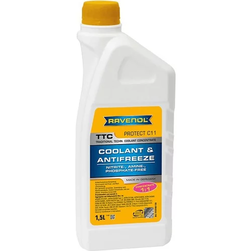 Nemrznúca kvapalina koncentrát RAVENOL TTC C11 1,5L