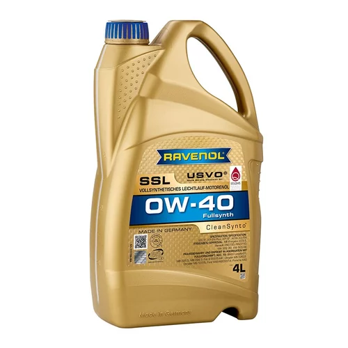 Motorový olej RAVENOL SUPER SYNTHETIK SSL SAE 0W-40 4L