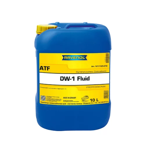 Olej do automatickej prevodovky RAVENOL DW-1 FLUID 10L