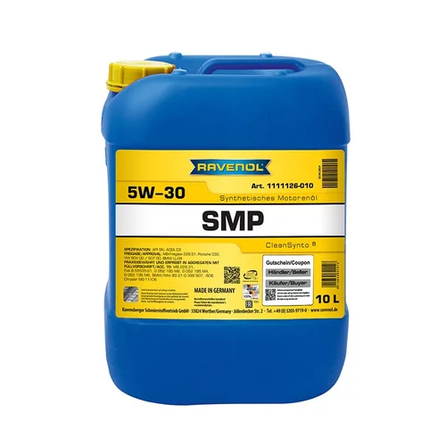 Motorový olej RAVENOL SMP SAE 5W-30 10L