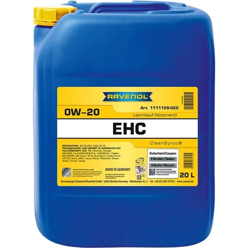 Motorový olej RAVENOL 1111128-020