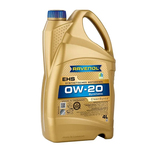 Motorový olej RAVENOL EHS SAE 0W-20 4L