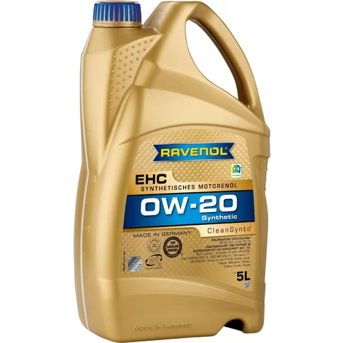 Motorový olej RAVENOL EHC SAE 0W-20 5L