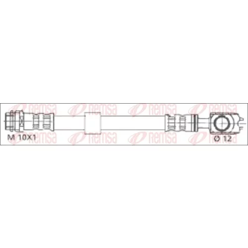 Brzdová hadica REMSA G1904.16