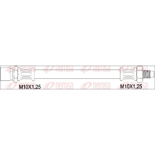 Brzdová hadica REMSA G1911.01