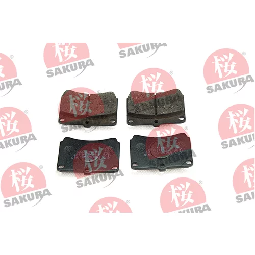 Sada brzdových platničiek kotúčovej brzdy SAKURA 600-30-3530