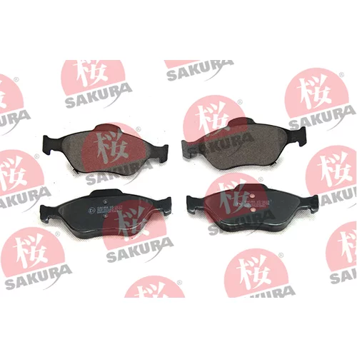 Sada brzdových platničiek kotúčovej brzdy SAKURA 600-20-3961
