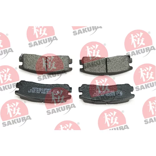 Sada brzdových platničiek kotúčovej brzdy SAKURA 601-50-4220