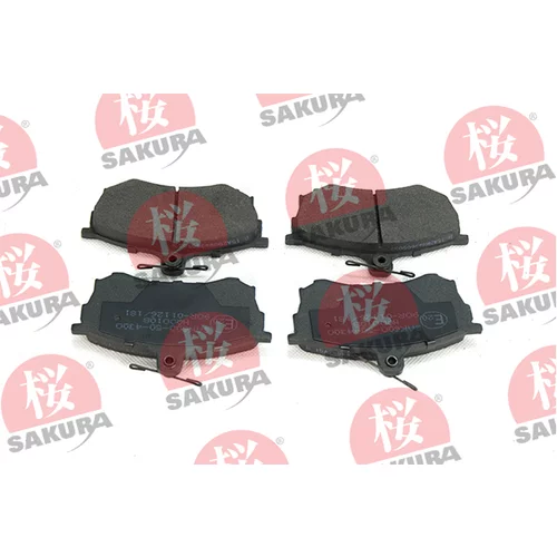 Sada brzdových platničiek kotúčovej brzdy SAKURA 600-50-4300