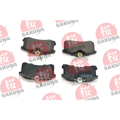 Sada brzdových platničiek kotúčovej brzdy 601-20-3755 /SAKURA/