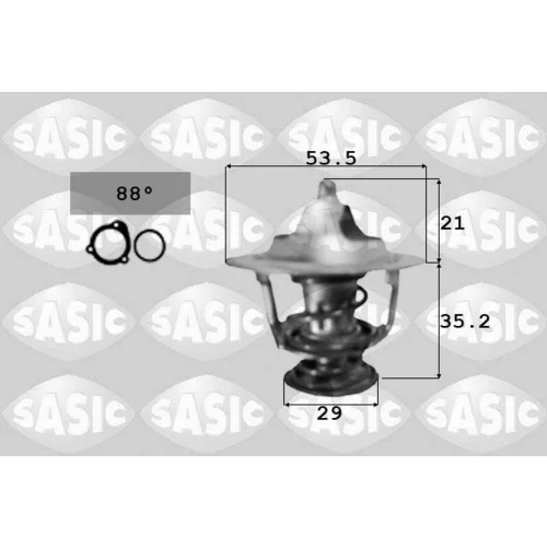 Termostat chladenia SASIC 3381031