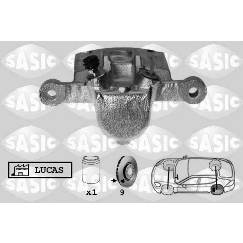 Brzdový strmeň SASIC 6506154