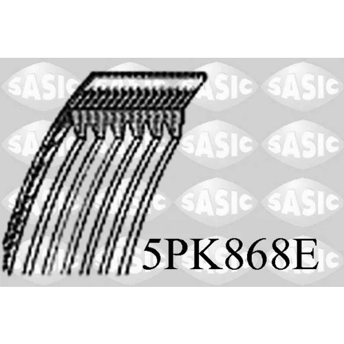 Ozubený klinový remeň SASIC 5PK868E