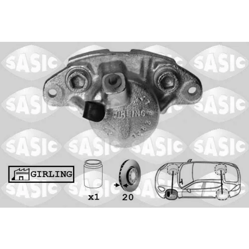 Brzdový strmeň SCA4004 /SASIC/