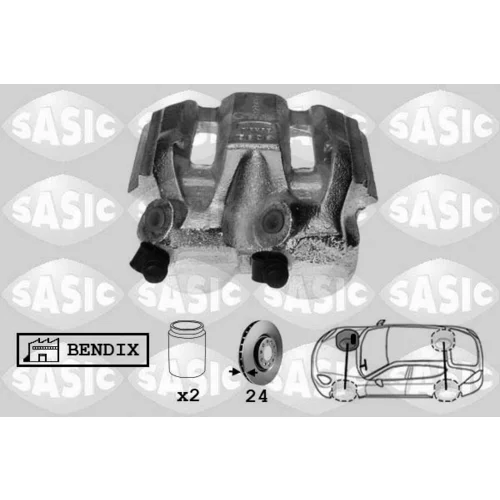 Brzdový strmeň SASIC SCA4027