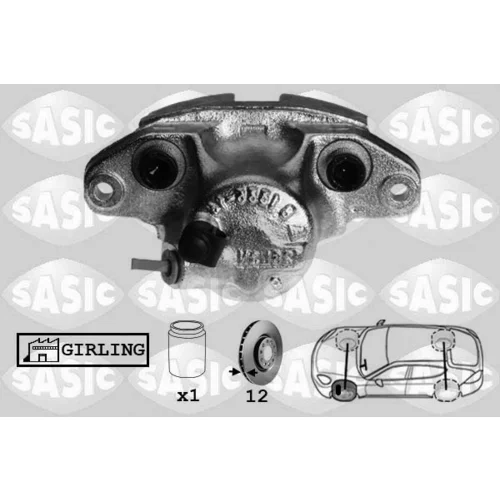 Brzdový strmeň SASIC SCA4002