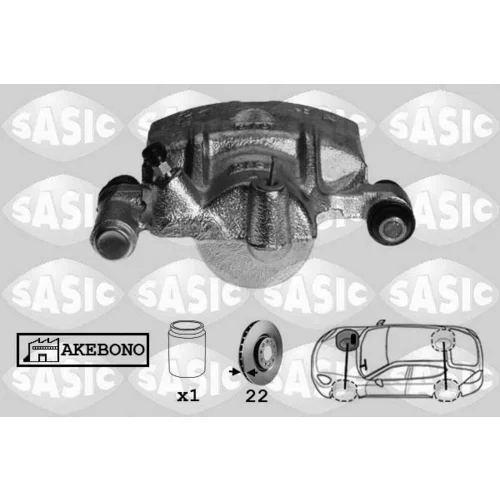 Brzdový strmeň SASIC SCA6585