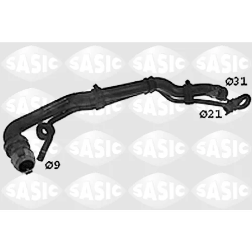 Hadica chladenia SASIC SWH0473