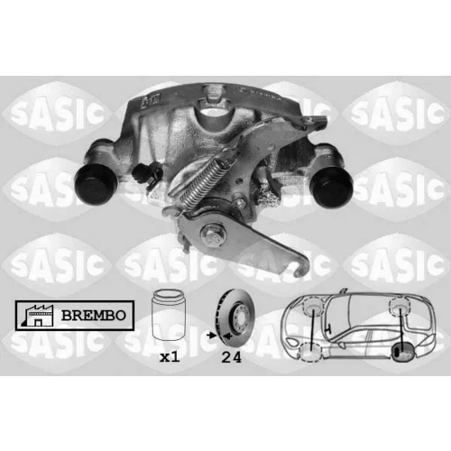 Brzdový strmeň SASIC 6506174