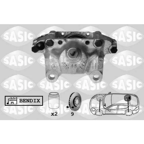 Brzdový strmeň SASIC SCA6085