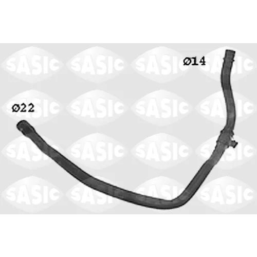 Hadica chladenia SASIC SWH0338