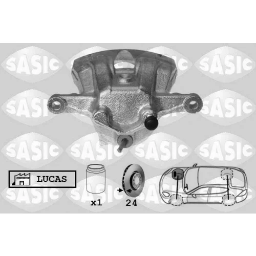 Brzdový strmeň SASIC 6506111