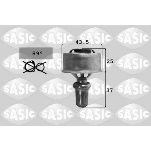 Termostat chladenia SASIC 9000392