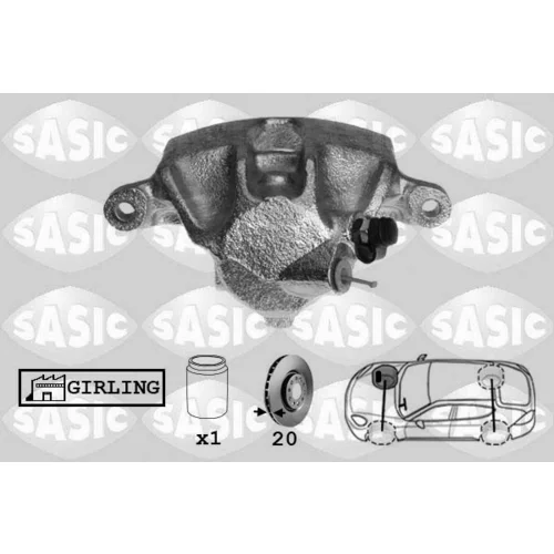 Brzdový strmeň SASIC SCA0049