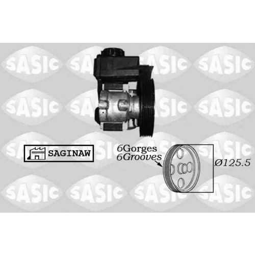 Hydraulické čerpadlo pre riadenie SASIC 7070015
