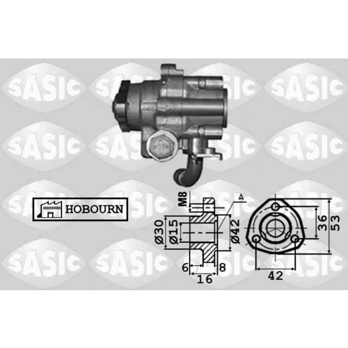 Hydraulické čerpadlo pre riadenie SASIC 7076035
