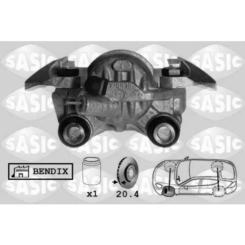 Brzdový strmeň SASIC SCA0024