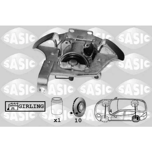 Brzdový strmeň SASIC SCA0106