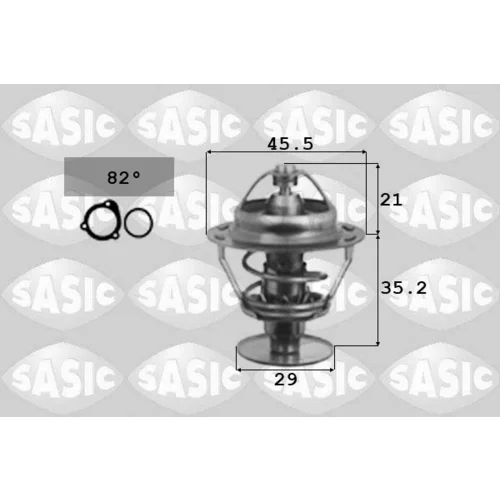 Termostat chladenia SASIC 3371541