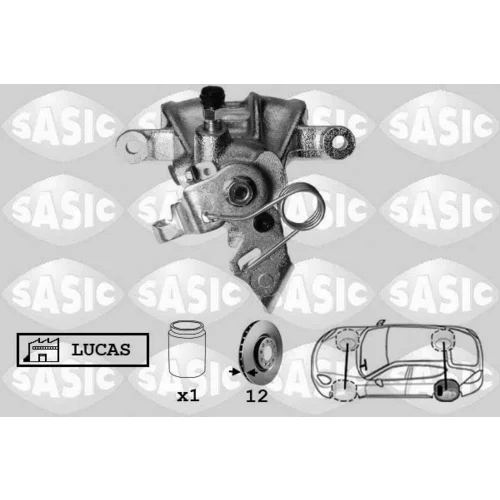 Brzdový strmeň SASIC 6500044
