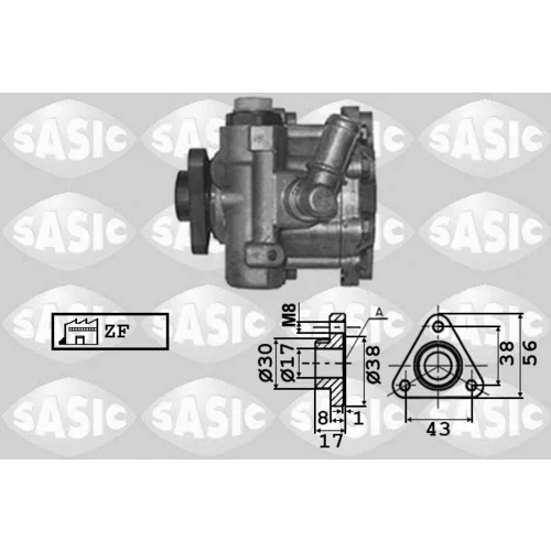 Hydraulické čerpadlo pre riadenie SASIC 7076025