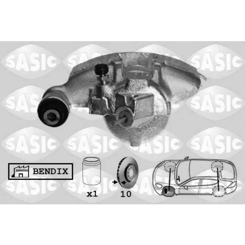Brzdový strmeň SASIC SCA6264
