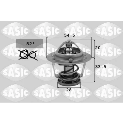 Termostat chladenia SASIC 3306041