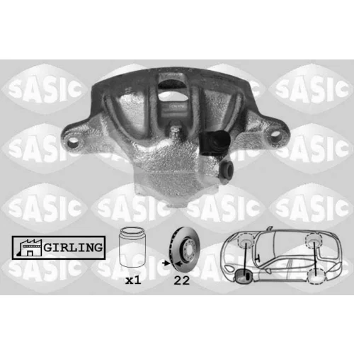 Brzdový strmeň SCA6008 /SASIC/