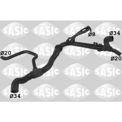 Hadica chladenia SASIC 3406351