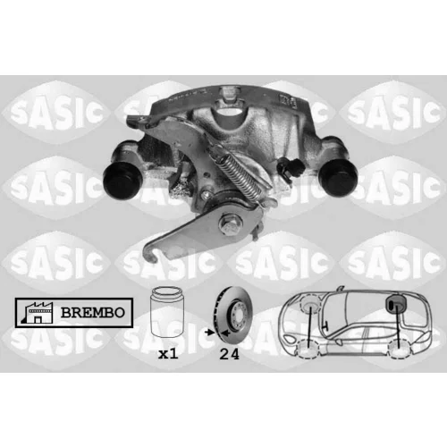 Brzdový strmeň SASIC 6506175