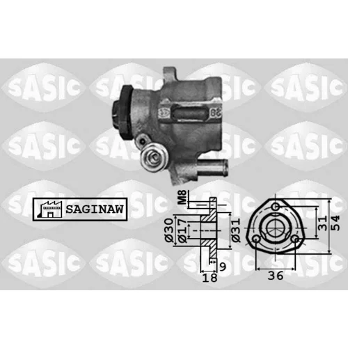 Hydraulické čerpadlo pre riadenie SASIC 7076021